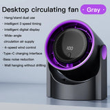 TINSOL Multi-Function Electric Fan Air Circulator, Wireless Portable Home Silent Ventilator desktop Wall Ceiling Fan, Air Cooler