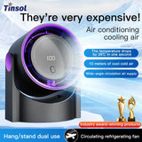 TINSOL Multi-Function Electric Fan Air Circulator, Wireless Portable Home Silent Ventilator desktop Wall Ceiling Fan, Air Cooler