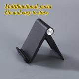 1Foldable Portable Phone Stand Multifunctional Desktop Tablet Stand Sturdy, Durable, and Easy to Store Suitable for Home Office,