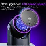 TINSOL Multi-Function Electric Fan Air Circulator, Wireless Portable Home Silent Ventilator desktop Wall Ceiling Fan, Air Cooler